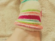 Dirty talk, showing you my feet, and thinking of your cum on them!  6/16