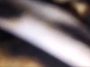 549 - 02 - satin skirt, satin fetish thong from my bastard husband, spandex pants, he 9/16