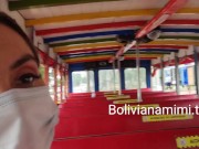 Mostrando mi conchita en la chiva rumbera 😜😜😜... buscando machos😈😈  Video en bolivianamimi.tv  12/16