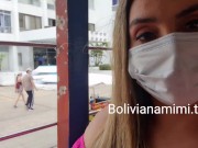 Mostrando mi conchita en la chiva rumbera 😜😜😜... buscando machos😈😈  Video en bolivianamimi.tv  14/16