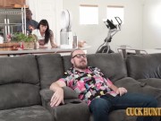 Petite Tattooed Wife Charlie Valentine Takes Big Cock In Cuckold 4/16