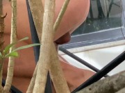 COUPLE IS FLAGRATED FUCKING IN THE BACKYARD 8/16