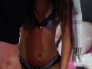 Сюрприз для девушки на день рождения , привел своего друга и мы выебали ее вдвоем 1/16