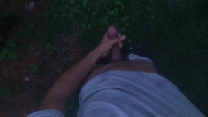 couldn't wait to get home, had to jerk off in a random place.