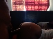 Crazy backshots to start my day off 12/16