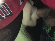 Hold the camera and deepthroat 9/16