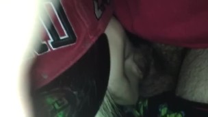 Hold the camera and deepthroat