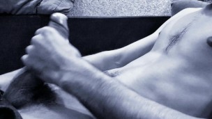 Teen boy jerking and cums 