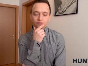 HUNT4K. Chick with big boobs fucked by hunter who is dressed like Santa 4/16