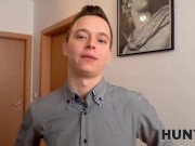 HUNT4K. Chick with big boobs fucked by hunter who is dressed like Santa 5/16