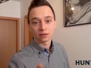 HUNT4K. Chick with big boobs fucked by hunter who is dressed like Santa 6/16