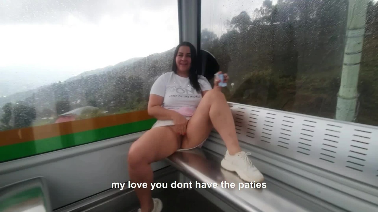 They catch me fucking in the cable car of Medellin Colombia kathalina7777  exhibitionist forever - RedTube