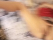 728 - Fucking French Girl in Satin Lingerie and Pants, in POV 6/16