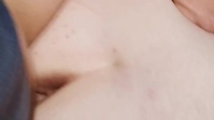 Daddy claps my cheeks