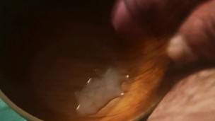 I prepare my cumshot to drink it👅🔥🔥💦💦