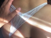 Record of my Favourite neighbour Fucked in Ass, Squirting and Eating my Cum in Hotel Room 9/16