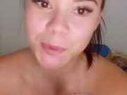 se exibindo com dildo 13/16