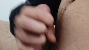 Fat cock gets jurked off