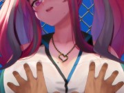 redhead gets boobs grabbed clothed 12/16