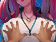 redhead gets boobs grabbed clothed 6/16