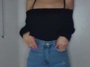 Julie Oliver Tirando a Roupa pra Você 2/16