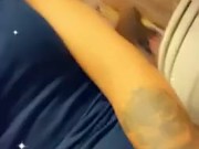 Hidden in the bathroom to satisfy my self  4/16