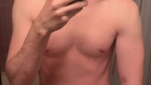 Jerking off my hard cock 