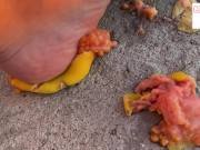 Feet and Guava Fruit Fetish