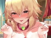 blonde giving boobjob 13/16