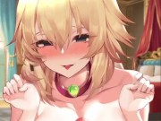 blonde giving boobjob 8/16