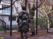 redhead mature in love with her soldier 3/16