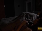 SISPORN. Caring guy helps stepsis forget about nightmare using his dick 3/16