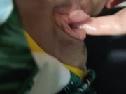 She got horny, squirt at café 14/16