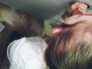 Amateur Glory Hole in russian Hostel