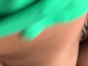 me enamora con su enorme culo con su pijama de bob Esponja 12/16