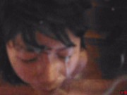 Cute Asian enjoys big facial load! 16/16