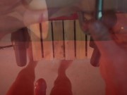 Anal play - Teen is full of anal toys and hooked - then her pussy and ass are fucked and creampied 12/16