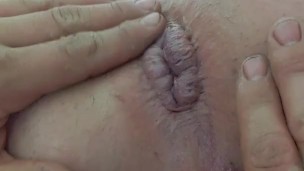 Fingering my ass and playing with a squash. PROLAPSE!!