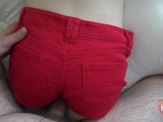 Red Shorts Assjob