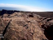 FIT BABE GETS HORNY HIKING - amateur girlfriend gives public blowjob - POV 13/16