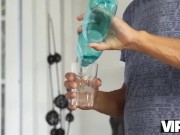 VIP4K. Man helps stepsons girlfriend get rid of her sexual desire 2/16