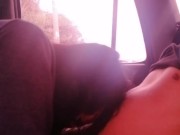 SEXO sensual en la VÍA PÚBLICA dentro del AUTO 5/16