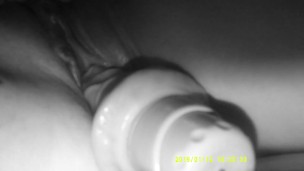 Horney woman Stuffs a Huge Dong in her wet pussy. Her moaning is enough to get off with! SO HOTT!!!