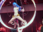 Jinx amarrada e gozando em uma maquina sexual 7/16