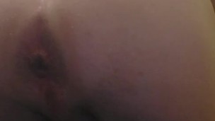 Femboy Self Sucks Cum Off Feet
