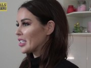 Pierced UK Cutie Cowgirl Fucked After BJ 4/16