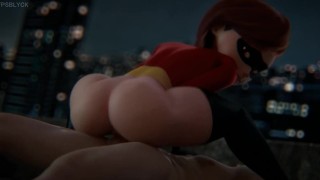 Helen Parr cowgirl big ass - Incredibles (FpsBlyck) - RedTube