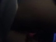 Cuming at boyfriend's house without him. 8/16