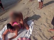 Public! Massenfick-Treff am Banana-Beach mit Abspritzgarantie 3/16