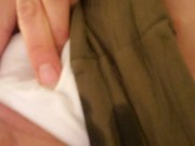 Nerdy Faery's White Sweaty Cummy Piss Panties 7/16